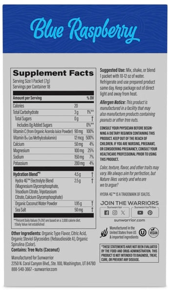 Sunwarrior Hydration Sticks