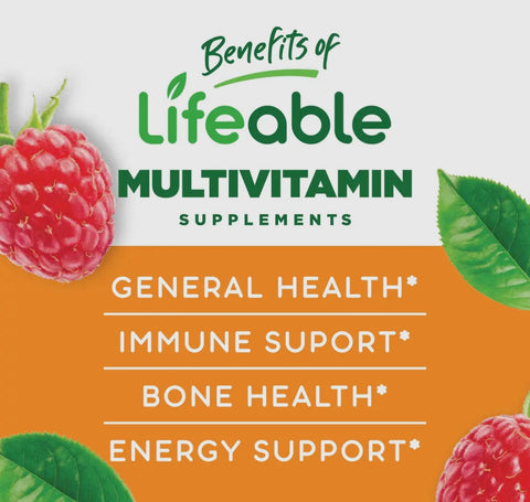 Lifeable Kids Multivitamin Gummies