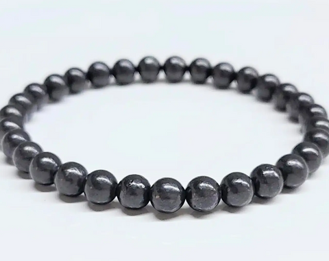 Shungite Bracelet 6mm Beads